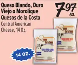 El Super Central American Cheese offer