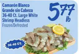 El Super 36-40Ct. Large White Shrimp Headless offer