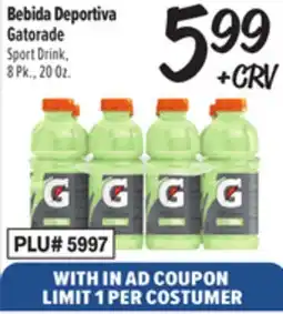 El Super Sport Drink offer