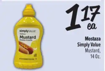 El Super Simply Value Mustard offer