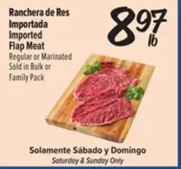 El Super Imported Flap Meat offer