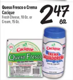 El Super Fresh Cheese, 10Oz. orCream, 15Oz offer