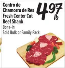El Super Fresh Center Cut Beef Shank offer
