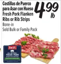 El Super Fresh Pork Flanken Ribs or Rib Strips offer