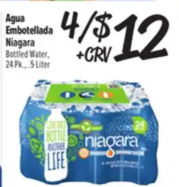 El Super Niagara Bottled Water offer
