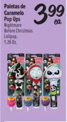 El Super Nightmare Before Christmas Lollipop offer