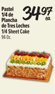 El Super Leches 1/4 Sheet Cake offer