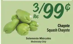 El Super Squash Chayote offer