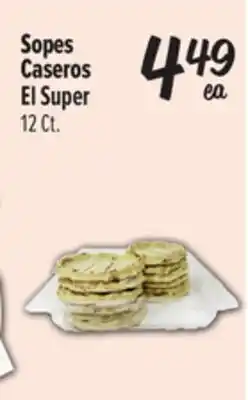 El Super Sopes Caseros offer