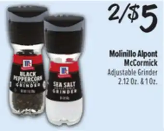 El Super Adjustable Grinder offer