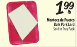 El Super Bulk Pork Lard offer
