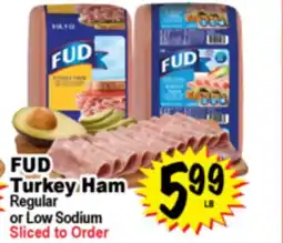 Superior Grocers FUD Turkey Ham offer