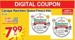 Superior Grocers Cacique Ranchero Queso Fresco offer