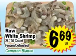 Superior Grocers Raw White Shrimp offer