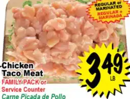 Superior Grocers Chicken Taco Meat offer