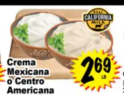 Superior Grocers Crema Mexicana offer