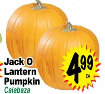 Superior Grocers Jack O Lantern Pumpkin offer