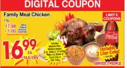Superior Grocers Family Meal Chicken offer