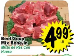 Superior Grocers Beef Soup Mix Bone-In offer