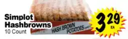 Superior Grocers Simplot Hashbrowns offer