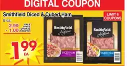 Superior Grocers Smithfield Diced & Cubed Ham offer