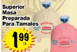 Superior Grocers Superior Masa Masa Preparada Para Tamales offer