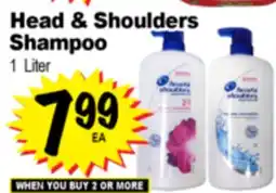 Superior Grocers Head & Shoulders Shampoo offer