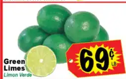 Superior Grocers Green Limes offer