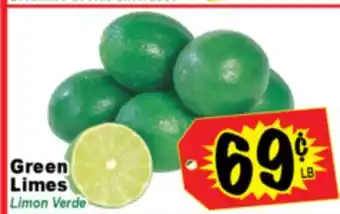 Superior Grocers Green Limes offer