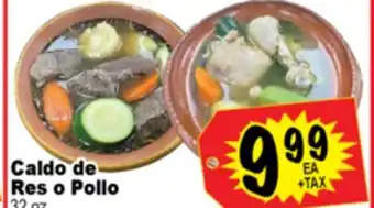 Superior Grocers Caldo de Res o Pollo offer