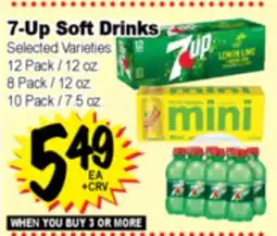 Superior Grocers 7-Up Soft Drinks offer