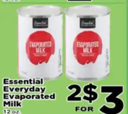 Superior Grocers Essential Everyday Evaporated Milk offer