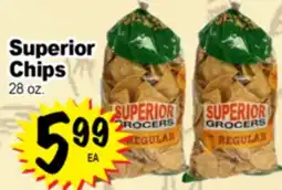 Superior Grocers Superior Chips offer