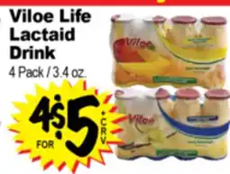 Superior Grocers Viloe Life Lactaid Drink offer