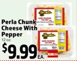 Superior Grocers Perla Chunk Cheese With Pepper offer