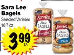 Superior Grocers Sara Lee Bagels offer