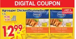 Superior Grocers Agrosuper Chicken Drummettes offer
