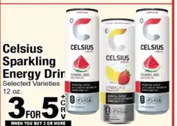 Superior Grocers Celsius Sparkling Energy Drinks offer