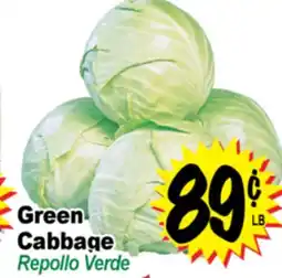Superior Grocers Green Cabbage offer