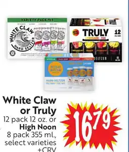 Foodmaxx White Claw or Truly offer