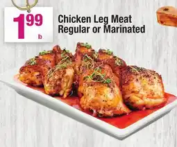 Super King Markets Chicken Leg Meat Regular or Marinated offer