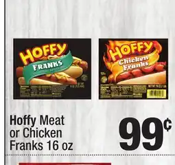 Super King Markets Hoffy Meat or Chicken Franks offer