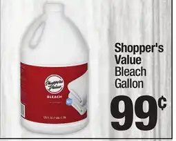 Super King Markets Shopper's Value Bleach offer