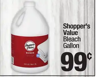 Super King Markets Shopper's Value Bleach offer