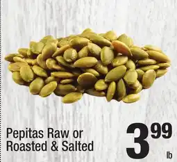 Super King Markets Pepitas Raw or Roasted & Salted offer