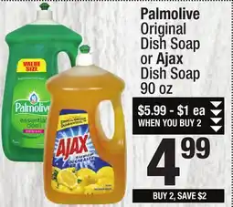 Super King Markets Palmolive Original Dish Soap or Ajax Dish Soap offer