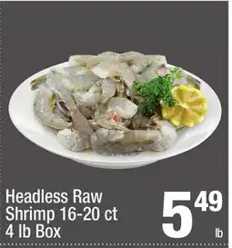 Super King Markets Headless Raw Shrimp 16-20 ct offer