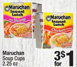 Super King Markets Maruchan Soup Cups offer