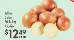 Smart & Final Yellow Onions offer