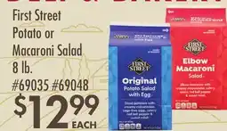 Smart & Final First Street Potato or Macaroni Salad offer